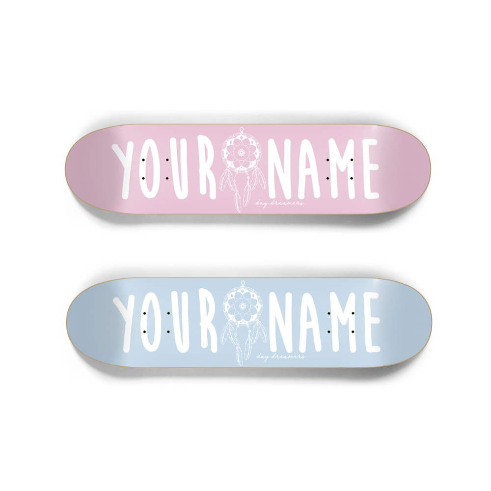 Dream Catcher Logo - Personalized Skateboard Deck