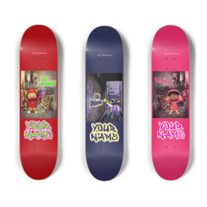 Daniel Tagger - Personalized Skateboard Deck