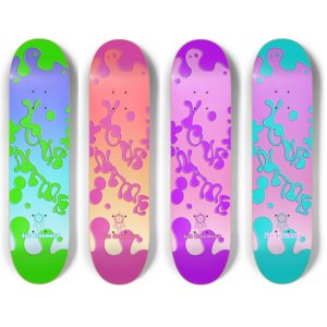 Lava Lamp Personalized Skateboard Deck