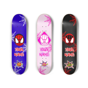 Spidey-Kid Personalized Skateboard Deck