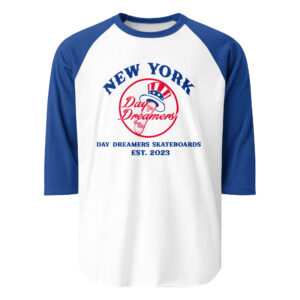 Day Dreamers Baseball Tee - NYY